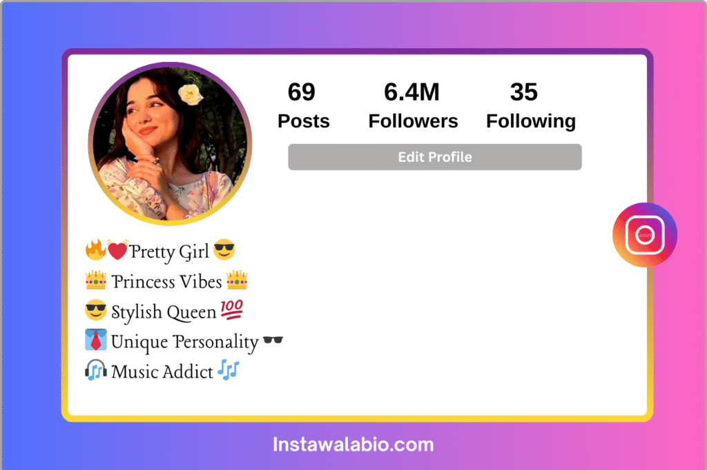 Instagram Bio for Girls