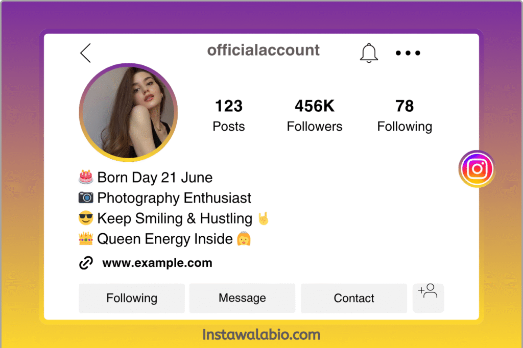 Classy Aesthetic Instagram Bio for Girls