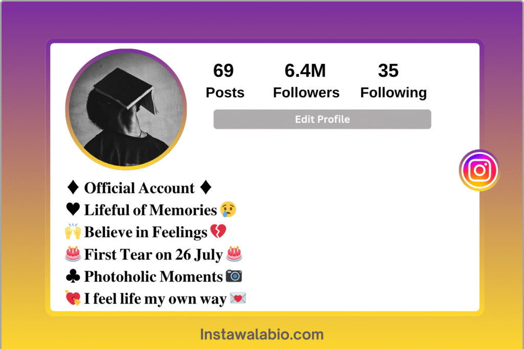 Sad Emotional Bio for Instagram